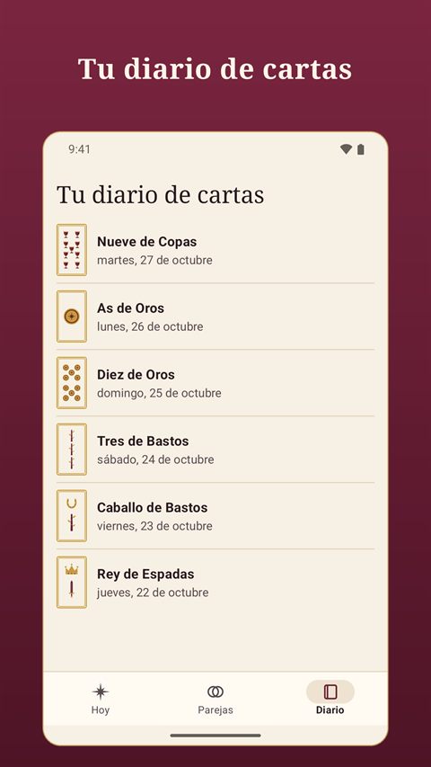Diario de cartas