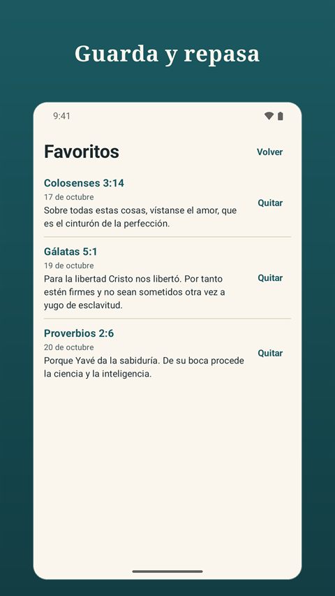 Versículos favoritos